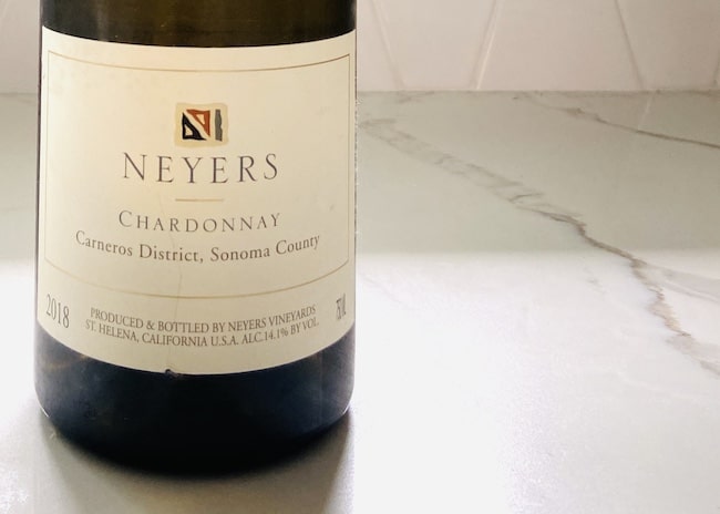 A Bruce Neyers Chardonnay is an affordable wine from California