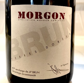 Morgon is one of the Crus, the highest quality level of Beaujolais wine