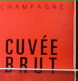 Cuvée Brut is something you’ll see on Champagne bottle labels