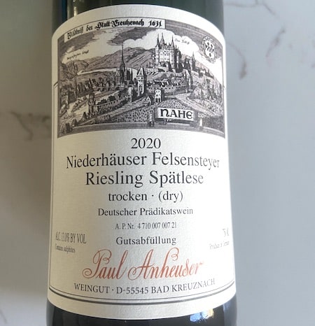 A German wine label is not always easy to read look for the style of wine and the winemaker