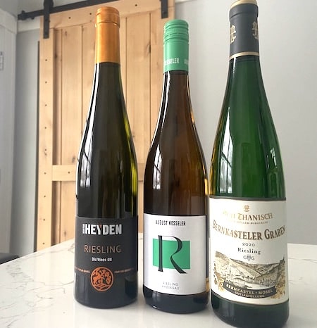 Not all German Riesling wines are sweet, many are dry