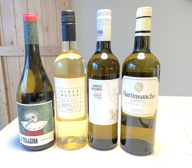 Spain makes white wine as well, including from Rioja