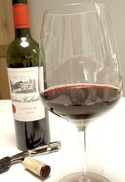 Red wine from Bordeaux will be big, structured and highly tannic and a blend of different grape varieties