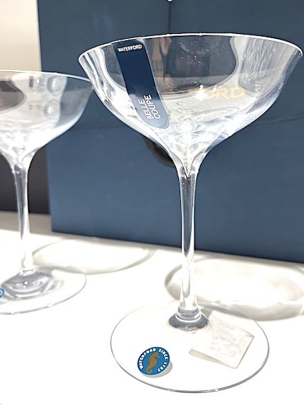 The coup Champagne glass was thought to be modeled after Marie Antoinette’s breast